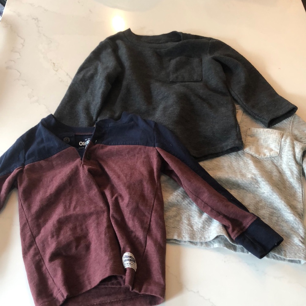 Boys Long Sleeve Shirt Lot